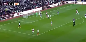 Gol Moussa Diaby 49 Minuta Wynik: 2-0 Aston Villa vs Luton Town 3-1