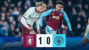 Aston Villa vs Manchester City highlights della partita guardare