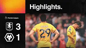 Aston Villa vs Wolverhampton reseña en vídeo del partido ver