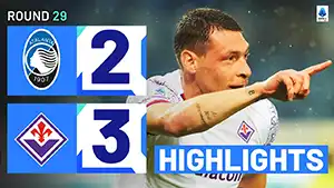 Atalanta vs Fiorentina highlights match watch