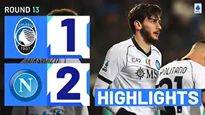 Gol Khvicha Kvaratskhelia 44 Minuto Punto: 0-1 Atalanta vs Napoli 1-2