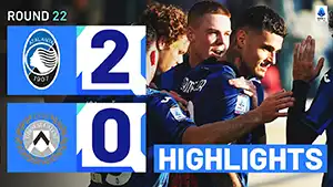 Atalanta vs Udinese highlights match watch