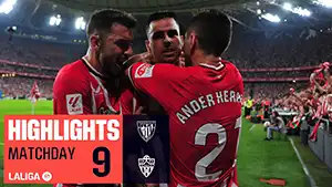 Athletic vs Almería highlights della partita guardare