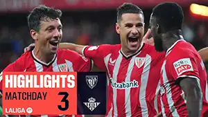 Athletic vs Betis reseña en vídeo del partido ver