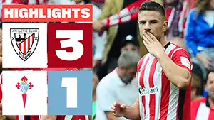 Athletic vs Celta reseña en vídeo del partido ver