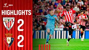 Athletic vs Osasuna highlights match watch