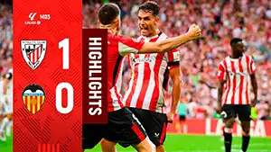 Athletic vs Valencia reseña en vídeo del partido ver