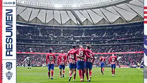 Atletico Madrid vs Almería highlights della match regarder