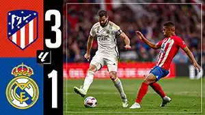 Atletico Madrid vs Real Madrid highlights match watch