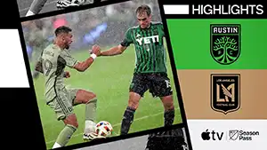 Tor Jáder Obrian 19 Minute Stand: 1-0 Austin FC vs Los Angeles FC 1-1