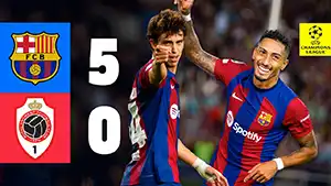 Barcelona vs Antwerp highlights match watch