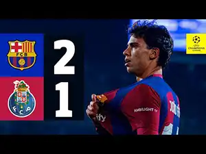 Barcelona vs FC Porto highlights della partita guardare