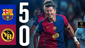 Barcelona vs Young Boys highlights match watch