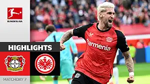 Bayer 04 vs Eintracht Frankfurt highlights spiel ansehen