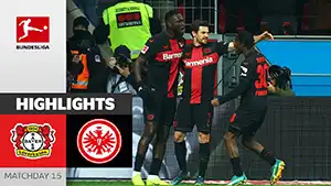 Gol Jeremie Frimpong 51 Minuta Wynik: 2-0 Bayer 04 vs Eintracht Frankfurt 3-0