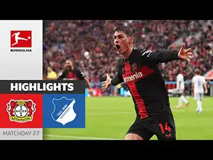 Bayer 04 vs Hoffenheim reseña en vídeo del partido ver