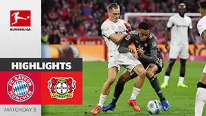 Bayern vs Bayer 04 highlights match watch