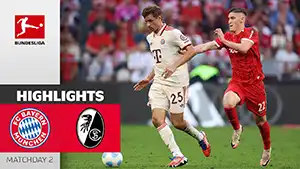 Bayern vs Freiburg highlights della match regarder