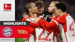 Bayern vs Union Berlin highlights della match regarder