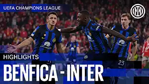 Benfica vs Inter highlights della match regarder