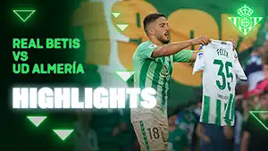Betis vs Almería highlights della partita guardare