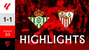 Betis vs Sevilla reseña en vídeo del partido ver