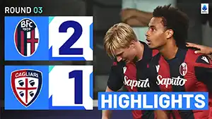 Bologna vs Cagliari highlights della partita guardare