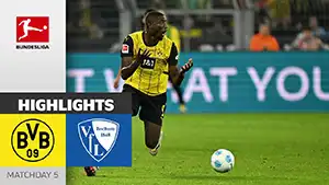 Borussia Dortmund vs Bochum highlights della match regarder