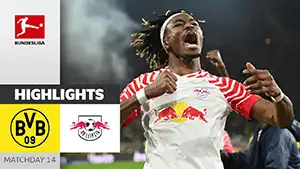 Tor Yussuf Poulsen 90+1 Minute Stand: 1-3 Borussia Dortmund vs RB Leipzig 2-3