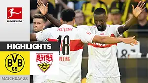 Borussia Dortmund vs Stuttgart highlights della partita guardare