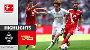 Borussia M vs Union Berlin highlights spiel ansehen