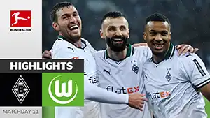 Borussia M vs Wolfsburg highlights spiel ansehen