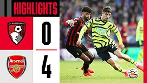 Bournemouth vs Arsenal highlights spiel ansehen