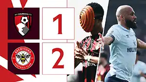 Bournemouth vs Brentford highlights spiel ansehen