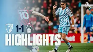 Bournemouth vs Nottingham Forest highlights spiel ansehen