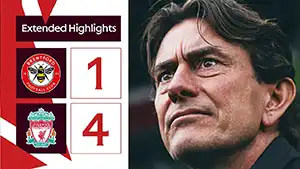 Brentford vs Liverpool highlights della match regarder