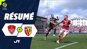 Brest vs Lens highlights match watch