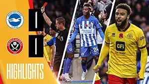 Brighton vs Sheffield United highlights spiel ansehen