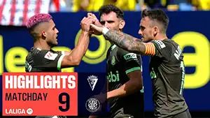 Cadiz vs Girona highlights spiel ansehen