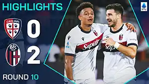 Cagliari vs Bologna reseña en vídeo del partido ver