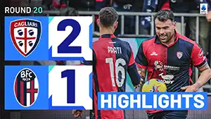 Cagliari vs Bologna highlights spiel ansehen