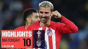 Celta vs Atletico Madrid highlights match watch