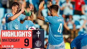 Celta vs Getafe highlights spiel ansehen