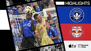 Gol Sunusi Ibrahim 11 Minuto Punto: 1-0 CF Montreal vs Red Bull di New York 2-2