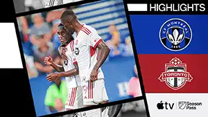 CF Montreal vs Toronto FC highlights della partita guardare