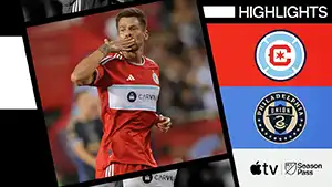 le feu de Chicago vs Union de Philadelphie highlights della match regarder