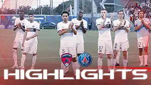 Clermont vs Paris SG highlights della partita guardare