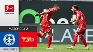 Gol Danilho Doekhi 65 Minuto Punto: 1-4 Darmstadt 98 vs Union Berlin 1-4