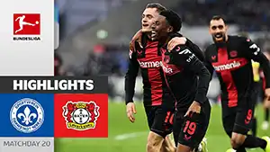 Darmstadt 98 vs Bayer 04 highlights spiel ansehen