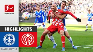 Darmstadt 98 vs Mainz highlights della partita guardare